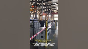 Palletizing robots vs. traditional manual labor: Which is more suitable for future factorie#robotic