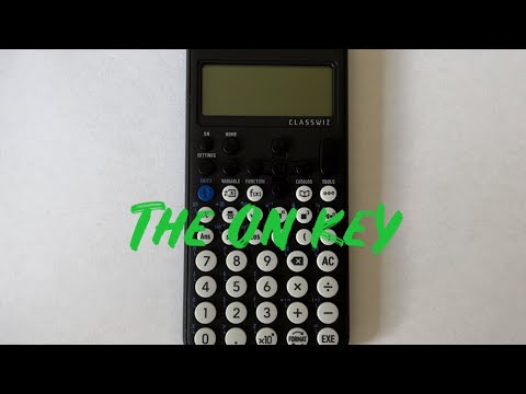 How To Turn On The New Casio fx-83GT CW Casio Scientific