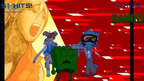 MUGEN Request: Nicole & Eri Hasumi Vs Neo Zekrom V2 & Spongebob V2