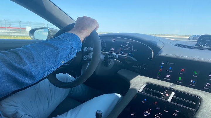Full Lap at the new MOTO GP Track of Hungary with a Porsche Taycan Turbo on the perfect racing lines