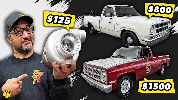“We Put $125 TURBOS on These DIRT CHEAP TRUCKS!”