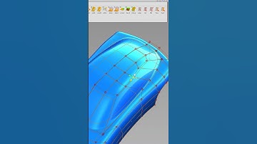 How to go from a blob to car exterior in Alias SubD (sped up)