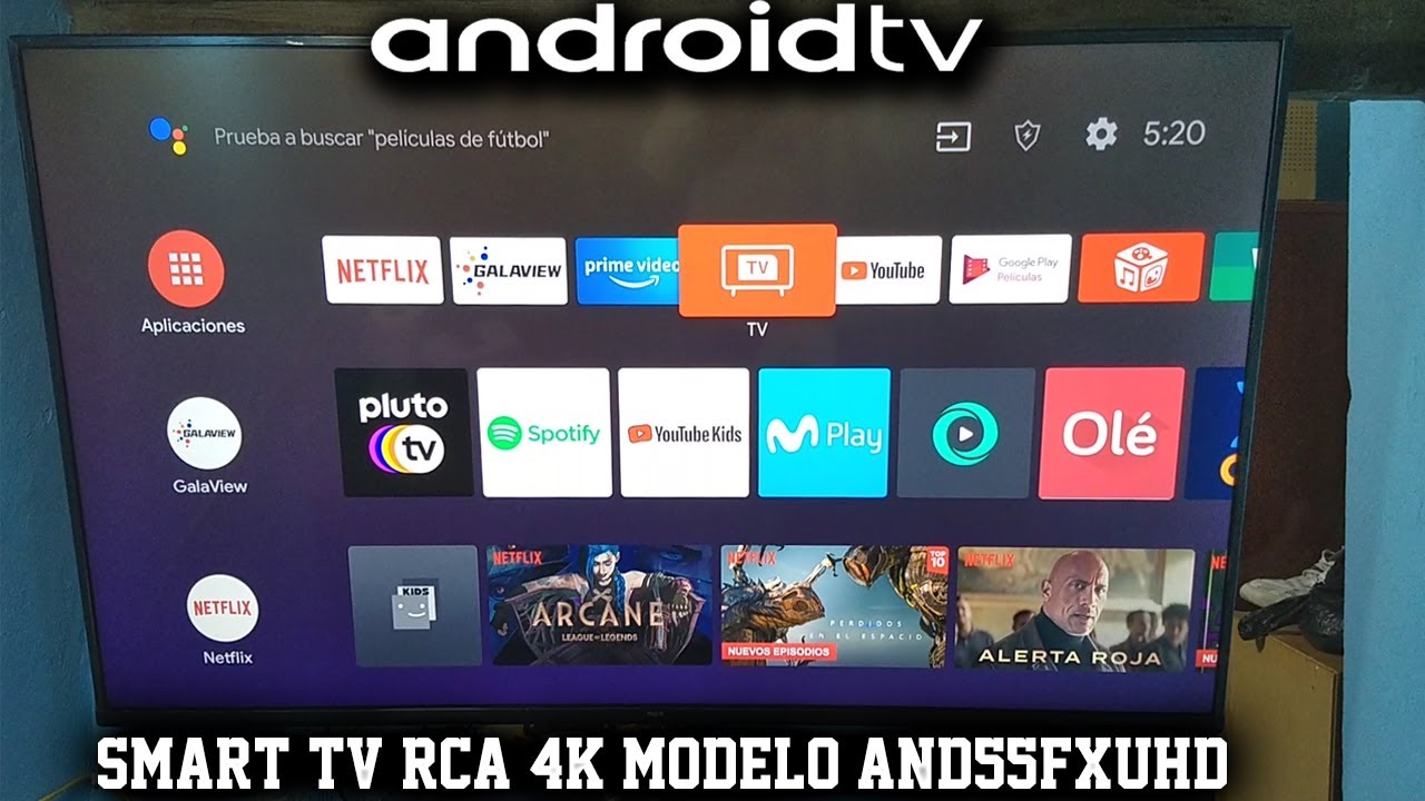 SMART TV RCA 55RCAQ680LN 55  4K UHD LED HDR ANDROID GOOGLE TV HDR