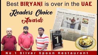 Silver Spoon Restaurant Award winning Hyderabad Biryani || Hasanin Kalaikalanjiyam || DXB Thamizha