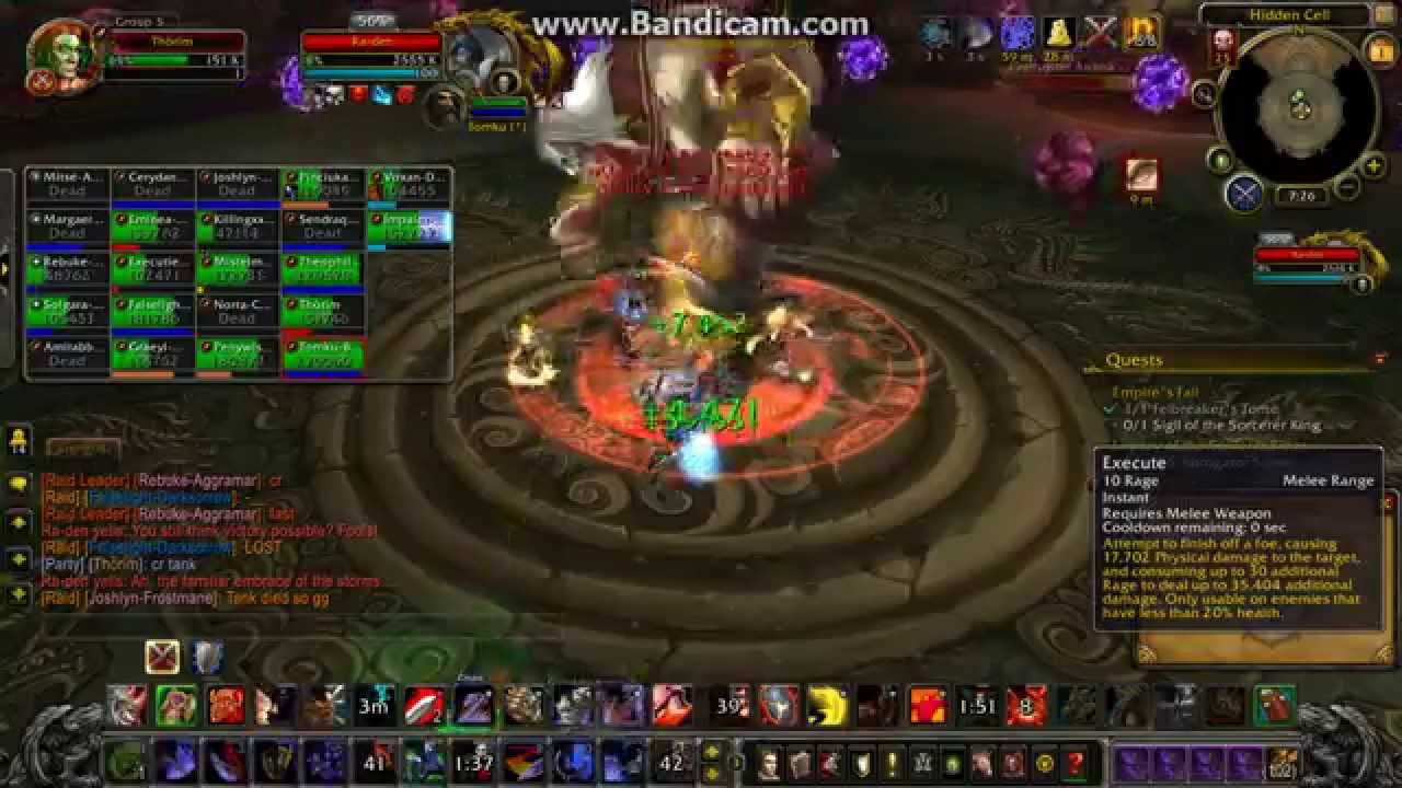 Throne of Thunder - Ra-den, 25 Heroic - YouTube