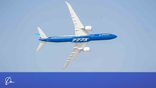 Boeing 7779 Flying Display At The Dubai Airshow