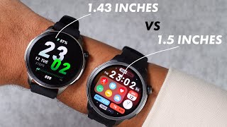 Amazfit Balance vs Amazfit GTR 4 Size Comparison - 46mm on WRIST!