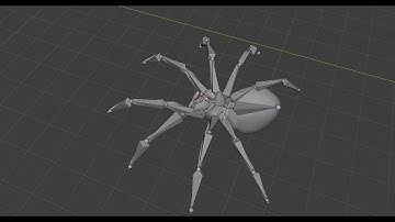 Roblox Studio Spider (Skinned Mesh)
