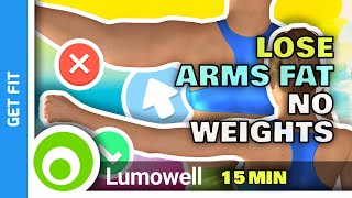 How To Lose Arm Fat Without Equipment