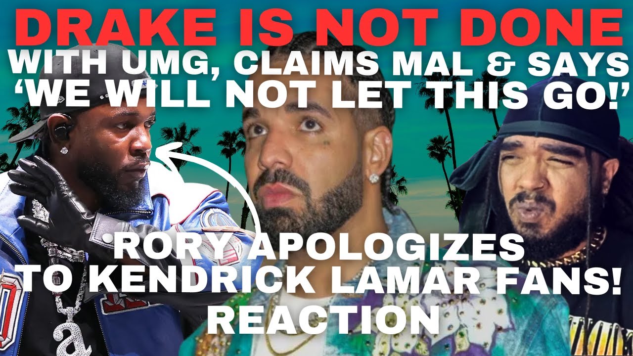 Дрейк НЕ ОТПУСКАЕТ ЭТОГО, ЭТО НЕ ЗАКОНЧЕНО, говорят Мэл и Рори ИЗВИНЯЮТСЯ перед фанатами Кендрика...