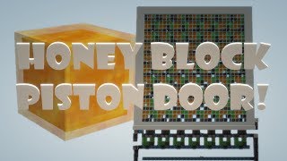 Giant Honey block piston Door [1.15]