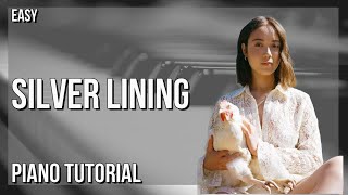 How to play Silver Lining by Laufey on Piano (Tutorial)
