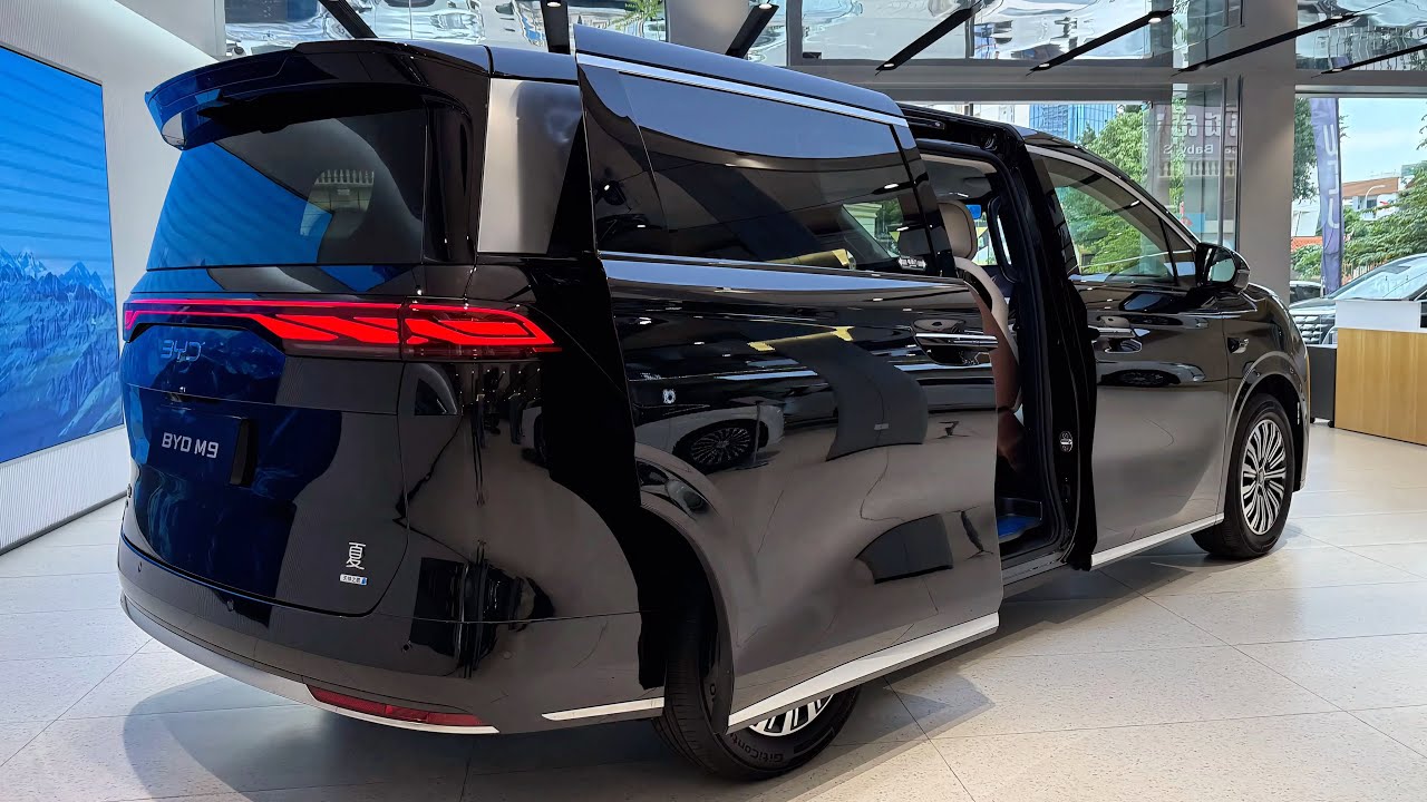 2025 BYD M9 Hybrid – The Luxury 6-Seater Best Family MVP | Interior and Exterior
