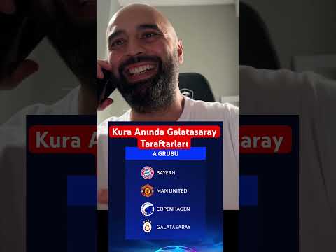 Şampiyonalar Ligi Kurası Anında Galatasaray Taraftarları