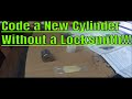 How to code a Lock Cylinder to Original Keys