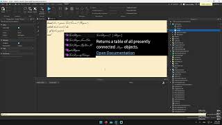 Old Video - Roblox Studio Interesting Script Editor