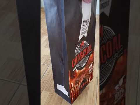 Мішки паперові|1,5кг для|деревного|вугілля, видео 1