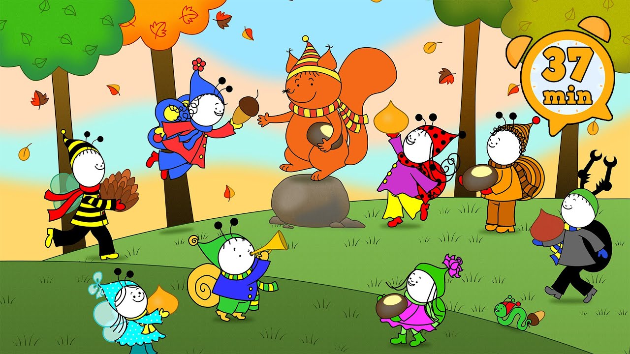 Boca I Lutkica - Sneško, Mladi kanarinci i druge priče ▶ 8 cijele epizode | 37 minuta