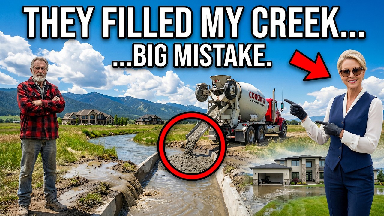 HOA Filled My Creek With Concrete — Weeks Later, Their Homes Sat in a Swamp