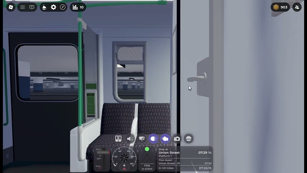 British Railway - Class 230 Inaugural Run Through Changing Weather