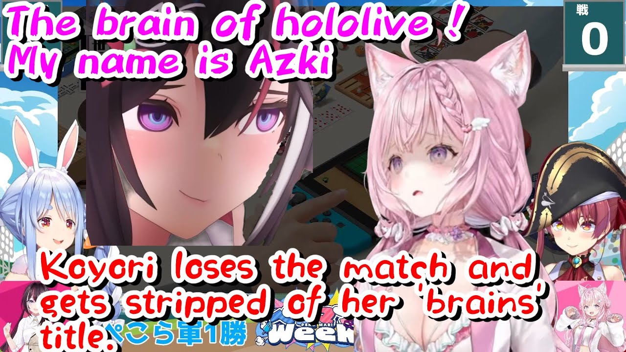 【EN/JP sub】Koyori loses the match and gets stripped of her 'brains' title.