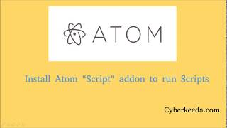 How to run Code on Atom text editor on Ubuntu