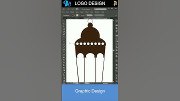 Islamic Lantern Design Illustrator Tutorial #shorts