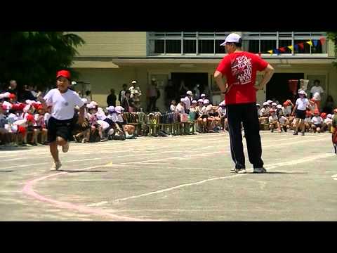 運動会。　ゆな短距離走