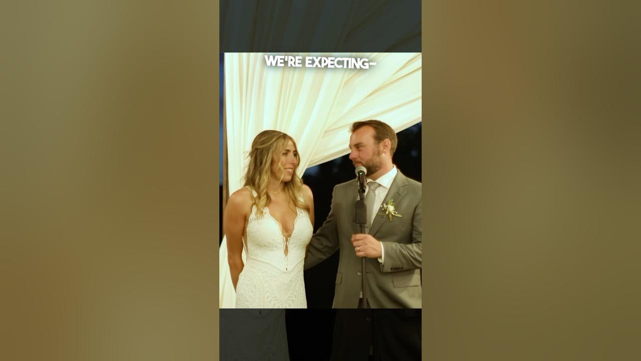 This bride and groom shocked their wedding guests π± This bride and groom shocked their wedding guests π±