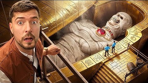 I Spent 100 Hours Inside The Pyramids! | MrBeasts