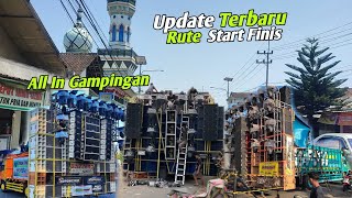 ALL IN GAMPINGAN🔥START-FINISH ROUTE OF THE GAMPINGAN MALANG LARGE CARNIVAL