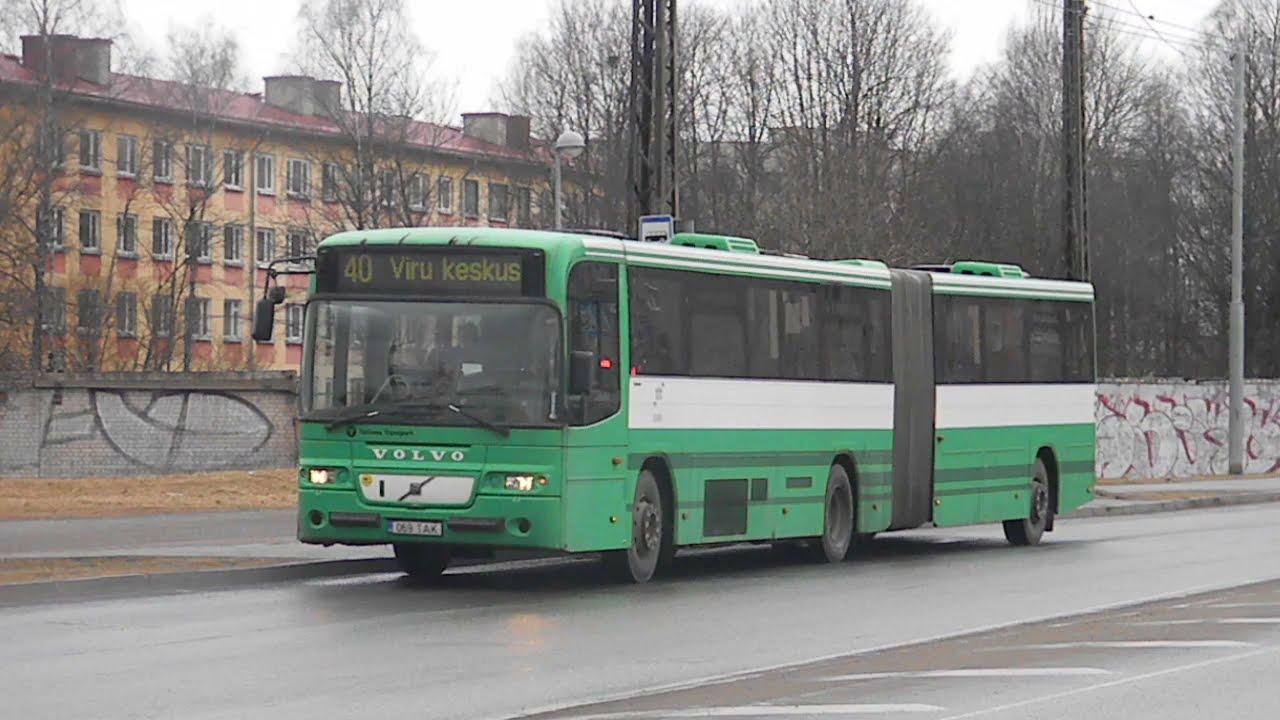 Volvo B12MA (2005a), Sõle tn, Tallinn 18. märts 2017a.