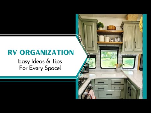 RV Organization: Tips to Tidy your Rig - Riverview RV Park