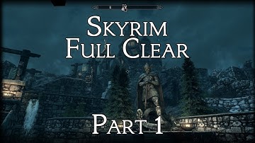 Skyrim Part 1 - From Helgen to Thane of Whiterun - No Commentary