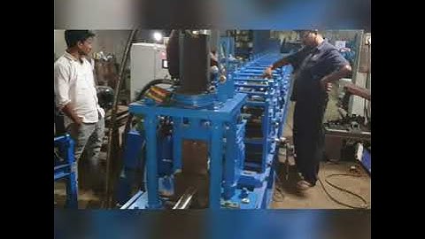 Solar channel uni strut roll forming machines