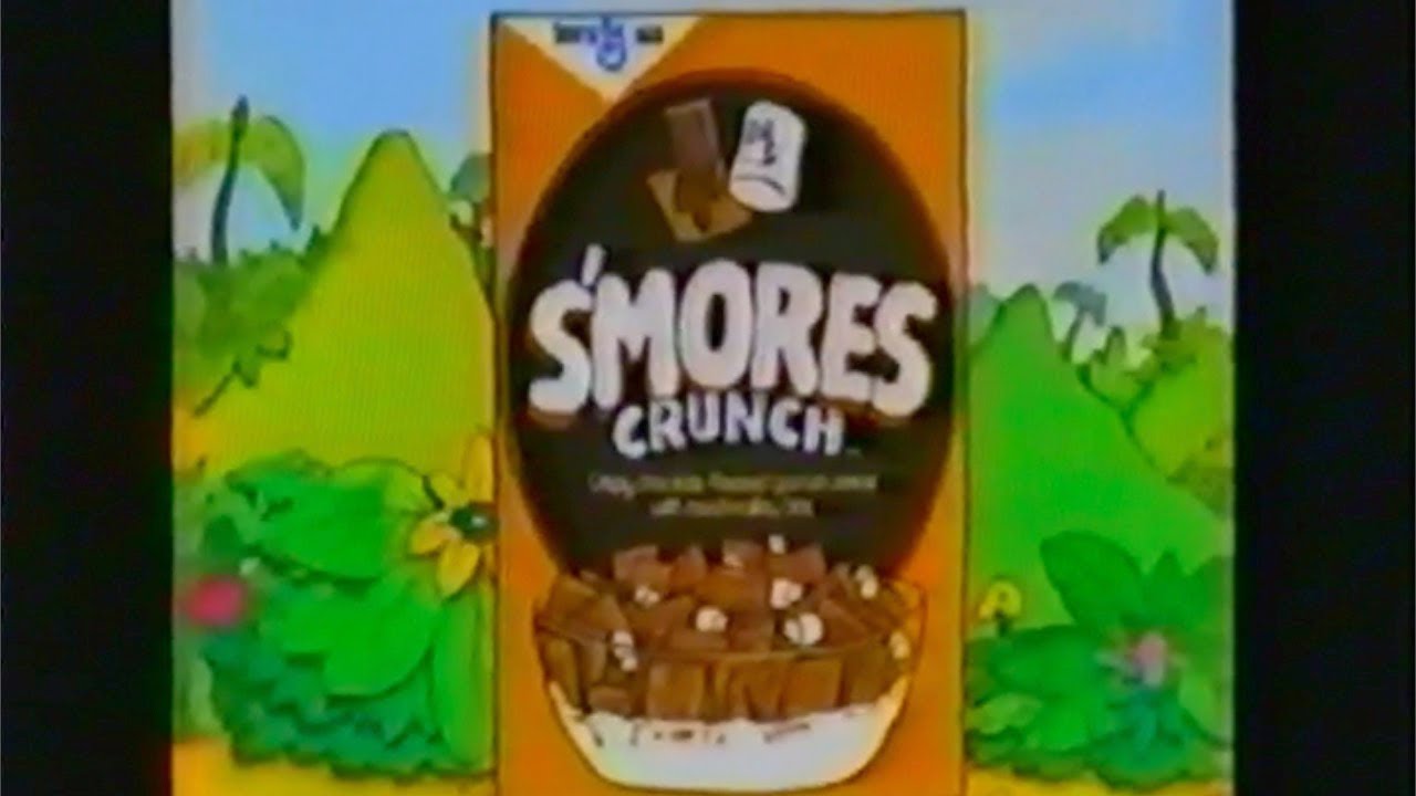 Vintage S'mores Crunch Cereal Commercial - YouTube