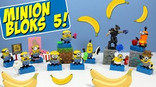 Deable Me Minions Mega Bloks Series 5 Mystery Minifigures Opening Codes