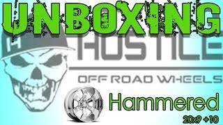 Hostile Hammered 20x9 +10 Wheel Rim Unboxing