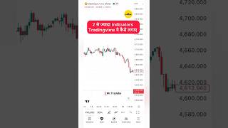 Tradingview Me 2 Se Jyada Indicators Free Me Kaise Lagaye #shorts #tradingview