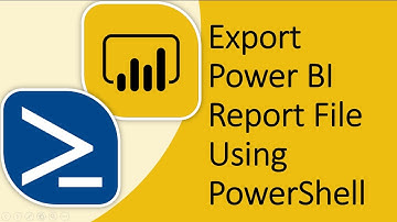 Download Power BI Report File Using Windows PowerShell | PowerShell to Export Power BI Report File
