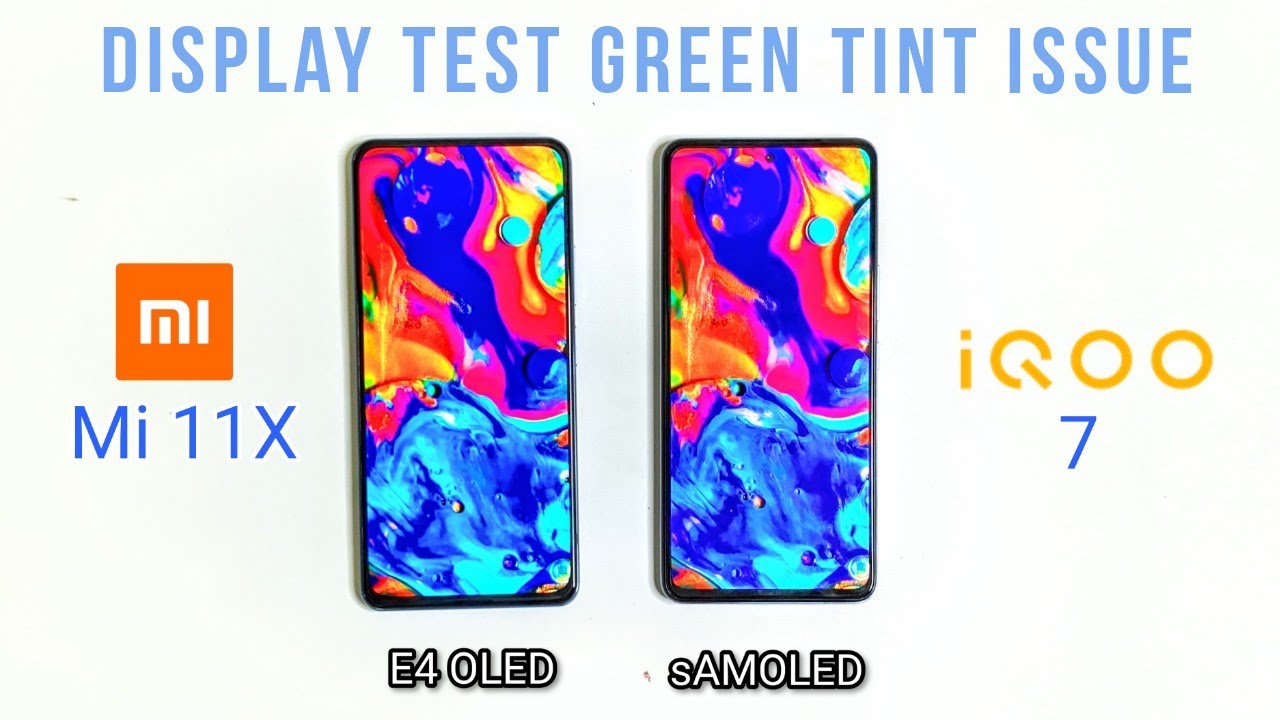 Mi 11x Display Test Code