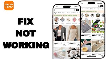 How To Fix And Solve Not Working On Temu App | Easy Fix