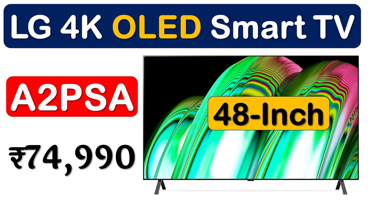 LG OLED48A2PSA {हिंदी में} 4K UHD Smart TV 48Inch OLED TV in India