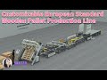 Customizable European Standard Wooden Pallet Production Line