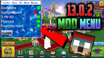 Pixel Gun 3D 13.0.3 Mod Menu Preview/Gameplay