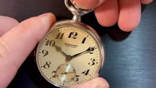 Seiko Type 19 19セイコー Railway Pocket Watch 鉄道時計 (7 jewels