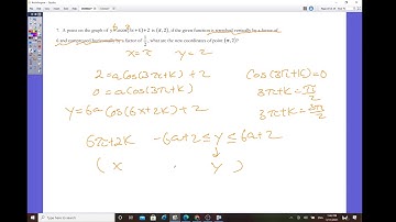 Pre Calculus Honors 5 3 Part II Cosine and Sine Word Problems