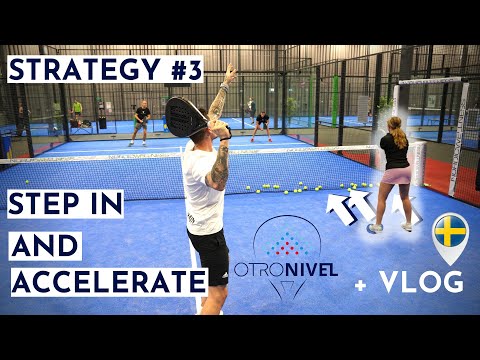 Attacking padel strategies based on opponent analysis.