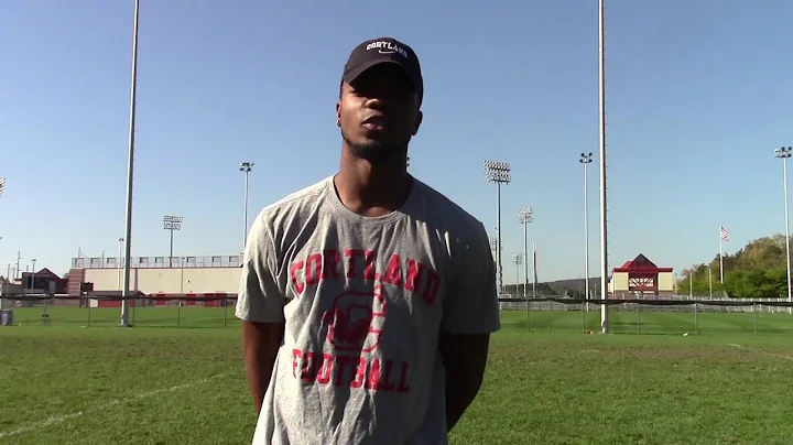 DeAngelo Walker - SUNY Cortland Male Athlete of th...