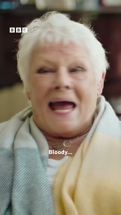 Louis, that's no way to speak to a lady 😉 #LouisTherouxInterviews #iPlayer #JudiDench